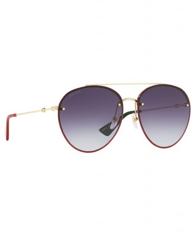 Sunglasses GG0351S 62 GOLD SHINY / GREY GRAD $130.00 Unisex