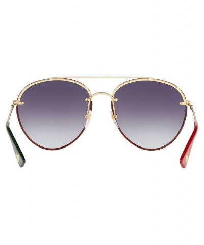 Sunglasses GG0351S 62 GOLD SHINY / GREY GRAD $130.00 Unisex