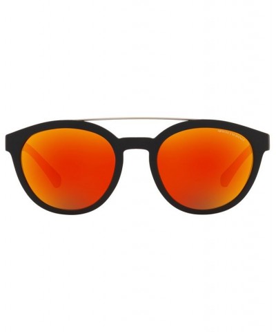 Unisex Sunglasses AX4118S 54 Matte Black $18.86 Unisex