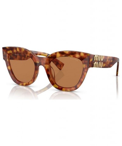 Women's Sunglasses MU 01YS51-X Light Havana $111.30 Womens