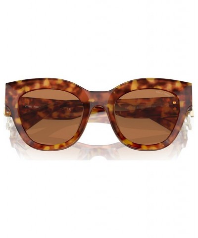 Women's Sunglasses MU 01YS51-X Light Havana $111.30 Womens