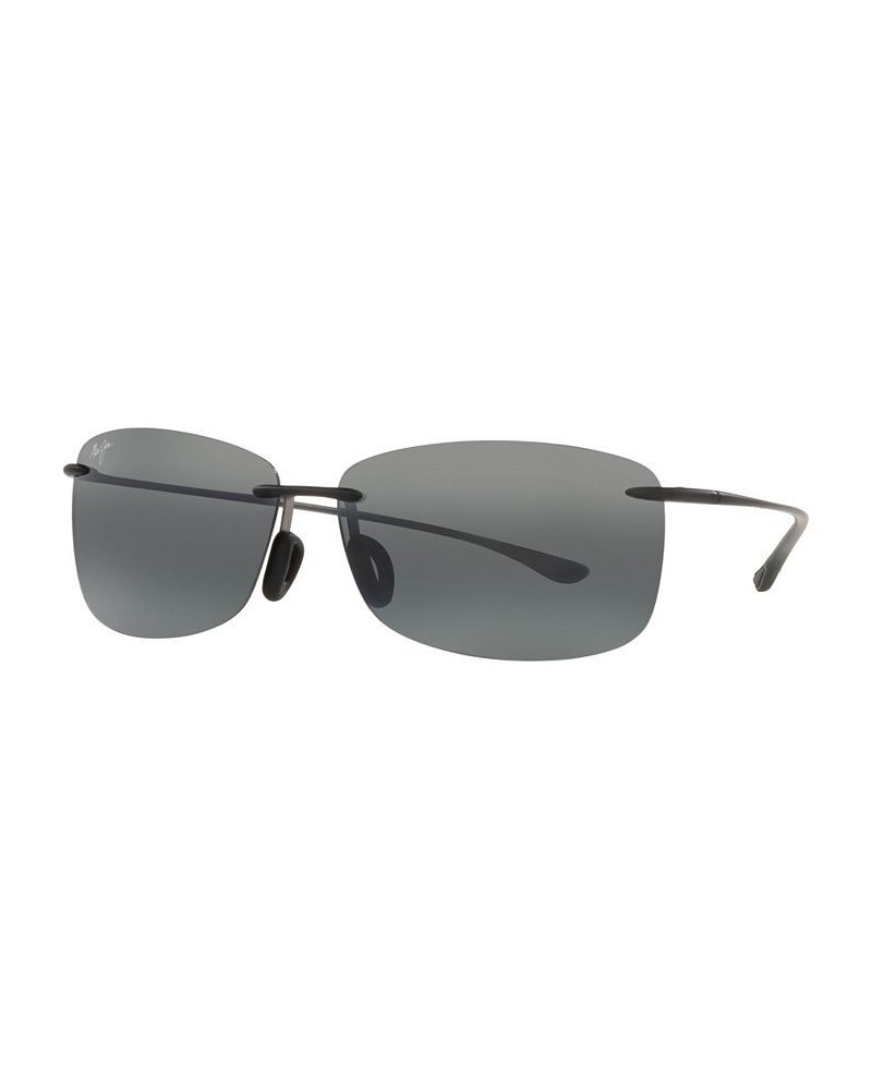 Unisex Polarized Sunglasses MJ000593 Akau 61 Black Matte $53.73 Unisex