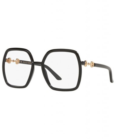 GC001515 Women's Rectangle Eyeglasses Black $83.70 Womens