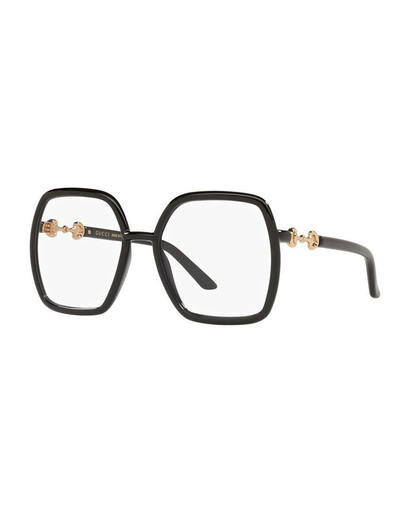 GC001515 Women's Rectangle Eyeglasses Black $83.70 Womens