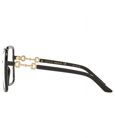 GC001515 Women's Rectangle Eyeglasses Black $83.70 Womens