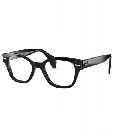 RX0880 Unisex Square Eyeglasses Striped Blue $57.30 Unisex