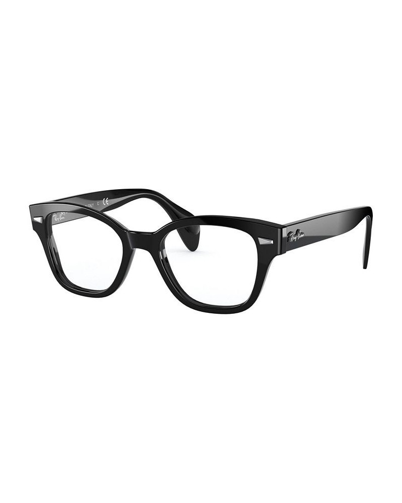 RX0880 Unisex Square Eyeglasses Striped Blue $57.30 Unisex