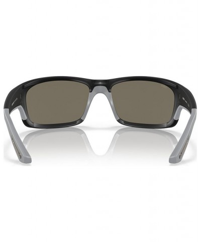 Men's Polarized Sunglasses 6S9106-01 Matte Black $65.32 Mens