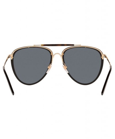 Men's Sunglasses GG0672S 58 BLACK GOLD/GREY $96.30 Mens