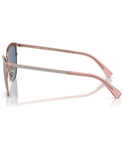 Women's Polarized Sunglasses VO4251S55-P Top Silver Tone/Rose Gold Tone $25.30 Womens