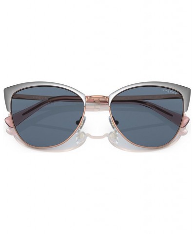 Women's Polarized Sunglasses VO4251S55-P Top Silver Tone/Rose Gold Tone $25.30 Womens