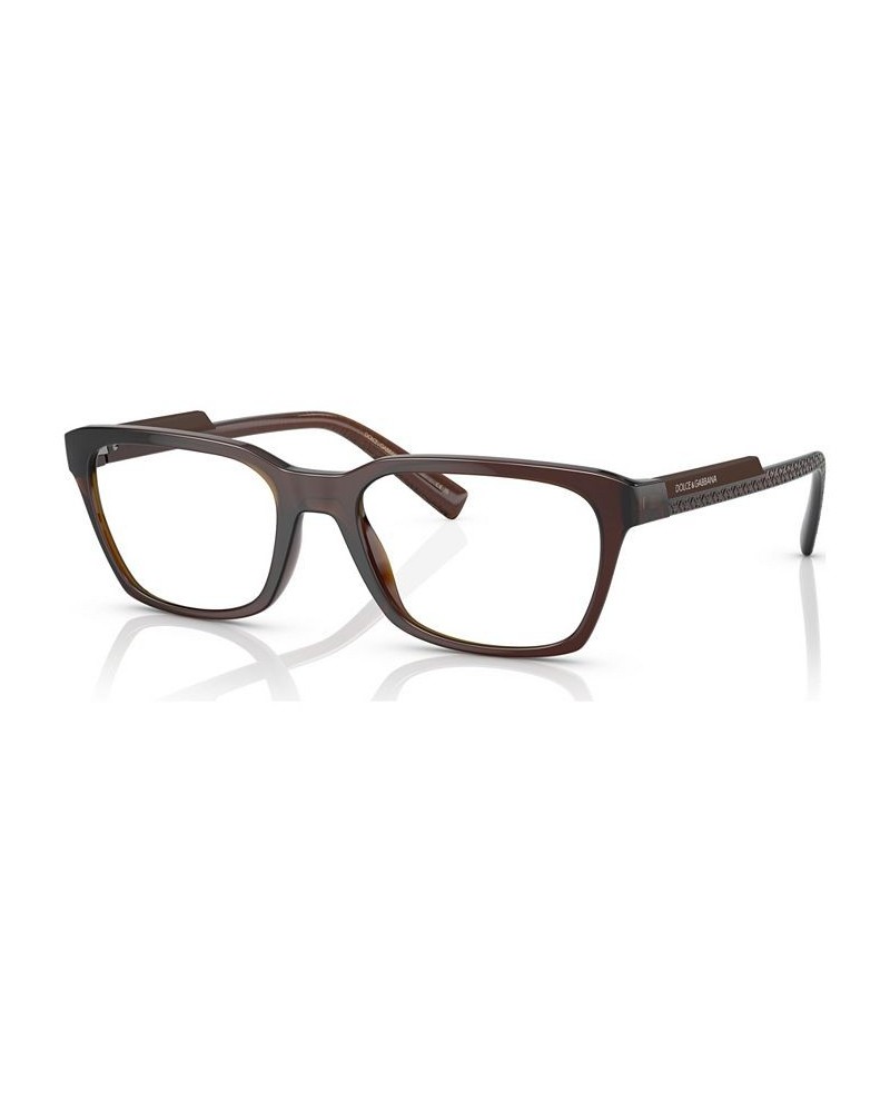 Dolce & Gabbana Men's Rectangle Eyeglasses DG508855-O Blue $48.07 Mens