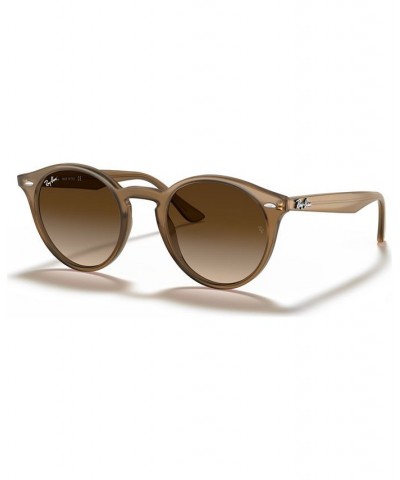 Unisex Low Bridge Fit Sunglasses RB2180 49 Brown $41.50 Unisex