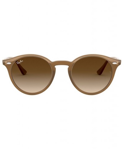 Unisex Low Bridge Fit Sunglasses RB2180 49 Brown $41.50 Unisex