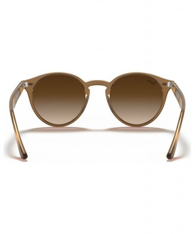 Unisex Low Bridge Fit Sunglasses RB2180 49 Brown $41.50 Unisex