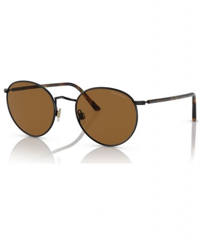 Men's Sunglasses RL707651-X Shiny Pale Gold-Tone $79.20 Mens