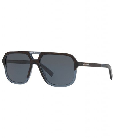 Sunglasses DG4354 58 TOP HAVANA ON TRANSP BLUE/BLUE $60.23 Unisex