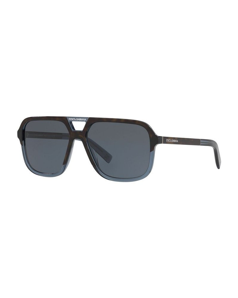 Sunglasses DG4354 58 TOP HAVANA ON TRANSP BLUE/BLUE $60.23 Unisex