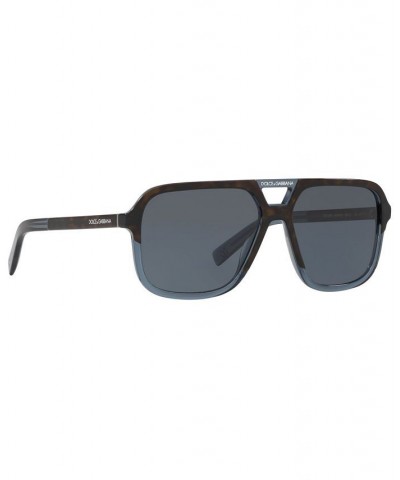 Sunglasses DG4354 58 TOP HAVANA ON TRANSP BLUE/BLUE $60.23 Unisex