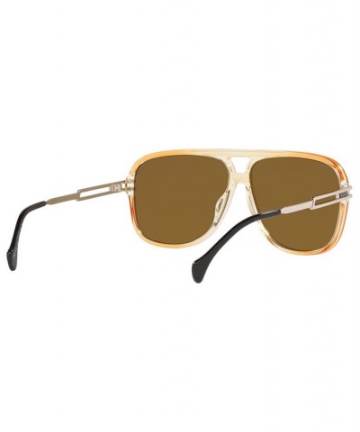 Men's GG1105S 63 Sunglasses GC00180963-X Orange $58.00 Mens