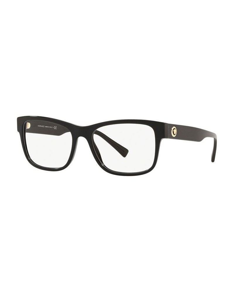 VE3266 Men's Pillow Eyeglasses Black $53.77 Mens