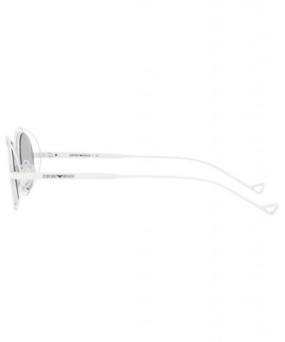 Women's Sunglasses EA2118 50 Matte White $23.32 Womens