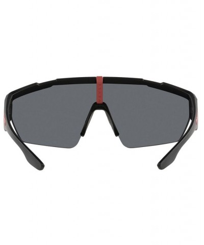 Men's Sunglasses PS 03XS 44 BLACK RUBBER/POLAR GREY $103.53 Mens