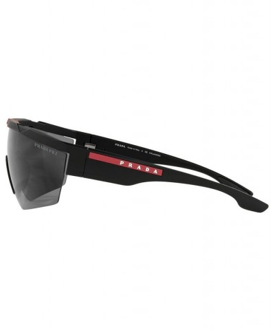 Men's Sunglasses PS 03XS 44 BLACK RUBBER/POLAR GREY $103.53 Mens