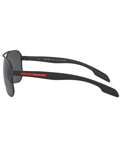 Men's Sunglasses PS 51VS 62 BLACK RUBBER/POLAR GREY $44.33 Mens