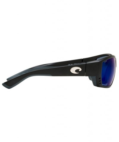 Polarized Sunglasses CDM TUNA ALLEY 66P BLACK MATTE/ BLUE MIRROR POLAR $44.73 Unisex