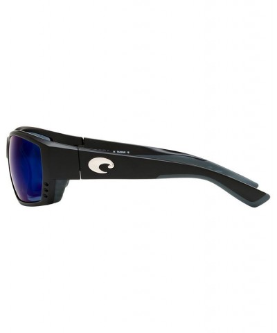 Polarized Sunglasses CDM TUNA ALLEY 66P BLACK MATTE/ BLUE MIRROR POLAR $44.73 Unisex