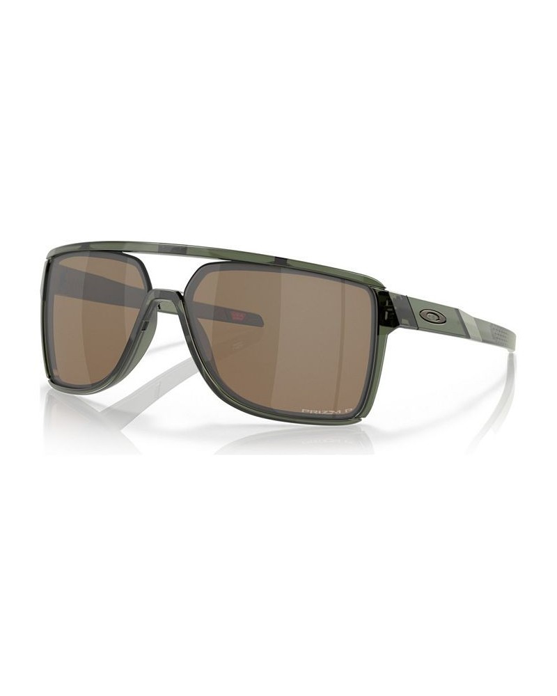 Men's Polarized Sunglasses OO9147-0463 Olive Ink $33.92 Mens