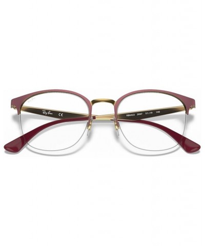 RX6422 Unisex Square Eyeglasses Beige $41.17 Unisex