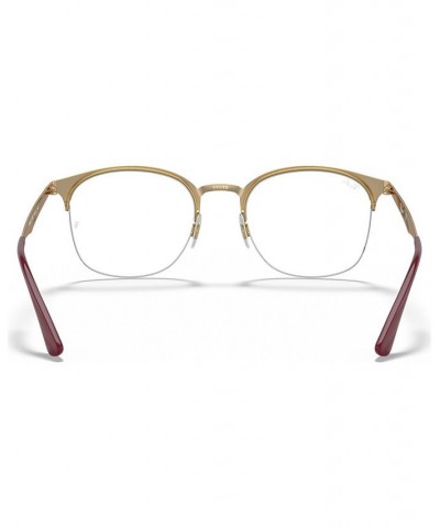 RX6422 Unisex Square Eyeglasses Beige $41.17 Unisex