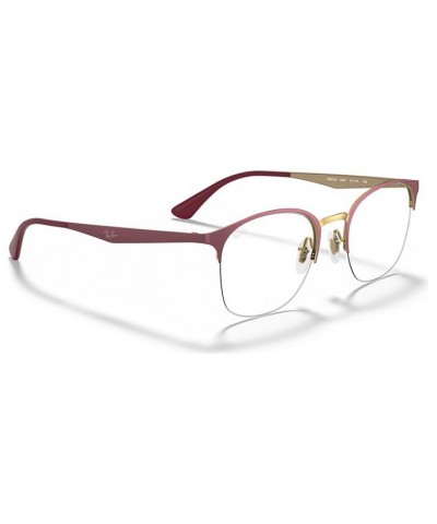 RX6422 Unisex Square Eyeglasses Beige $41.17 Unisex