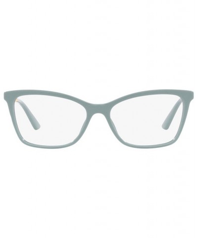 Women's Rectangle Eyeglasses DG334754-O Black $52.06 Womens