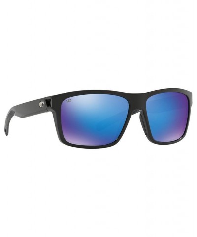 Polarized Sunglasses SLACK TIDE 60 BLACK SHINY/ BLUE MIRROR POLAR $51.12 Unisex