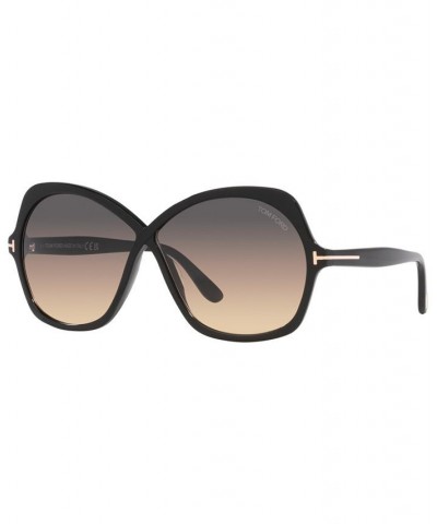 Women's Sunglasses FT1013 Brown Dark $112.20 Womens