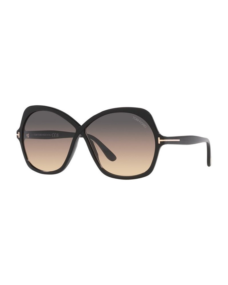 Women's Sunglasses FT1013 Brown Dark $112.20 Womens