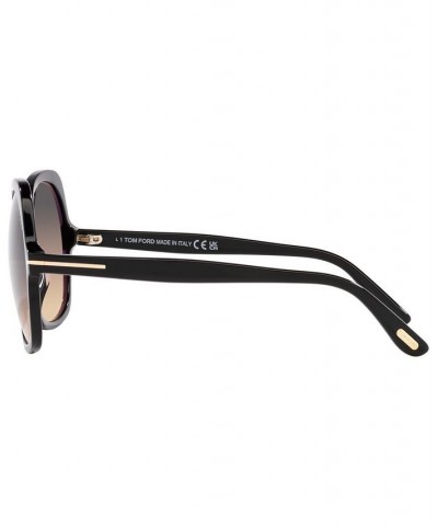 Women's Sunglasses FT1013 Brown Dark $112.20 Womens