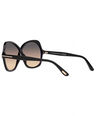 Women's Sunglasses FT1013 Brown Dark $112.20 Womens