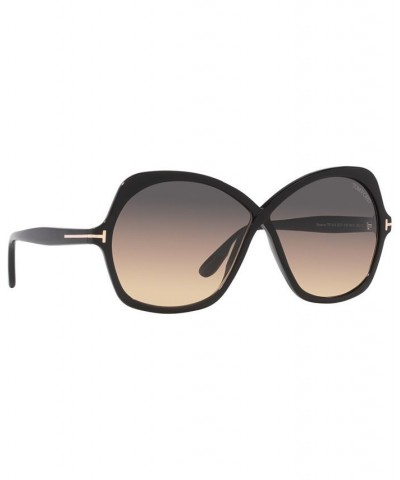 Women's Sunglasses FT1013 Brown Dark $112.20 Womens