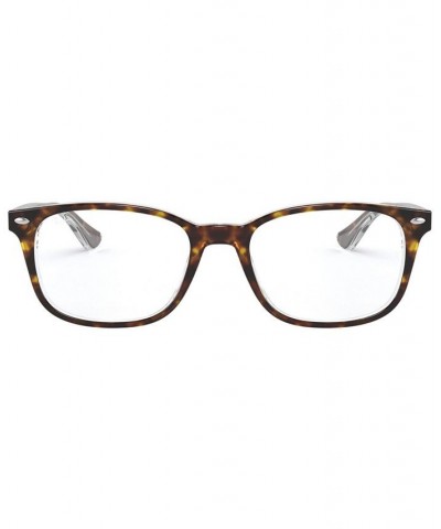 RX5375 Unisex Square Eyeglasses Havana $36.29 Unisex