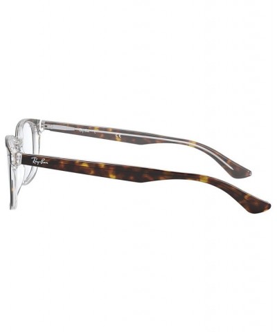 RX5375 Unisex Square Eyeglasses Havana $36.29 Unisex