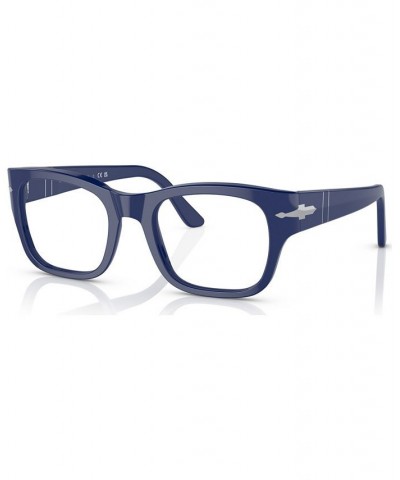 Unisex Rectangle Eyeglasses PO3297V50-O Green $39.00 Unisex