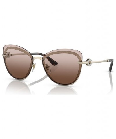 Women's Sunglasses BV6182B60-Y Pale Gold Tone $78.37 Womens