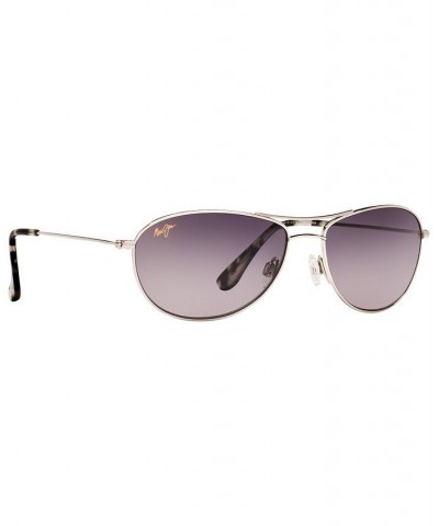 Baby Beach Polarized Sunglasses 245 Silver/Grey $57.42 Unisex