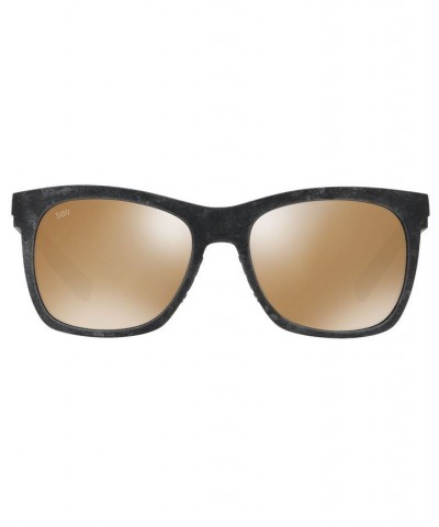 Women's Polarized Sunglasses Caldera 55 BLK/COPPER MIR $34.35 Womens