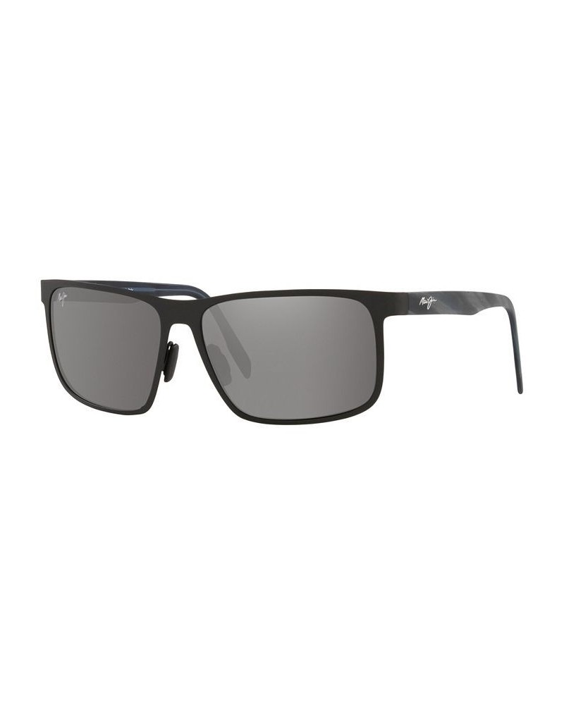 Men's Polarized Sunglasses MJ000671 61 Wana Black Matte $38.39 Mens