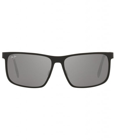 Men's Polarized Sunglasses MJ000671 61 Wana Black Matte $38.39 Mens